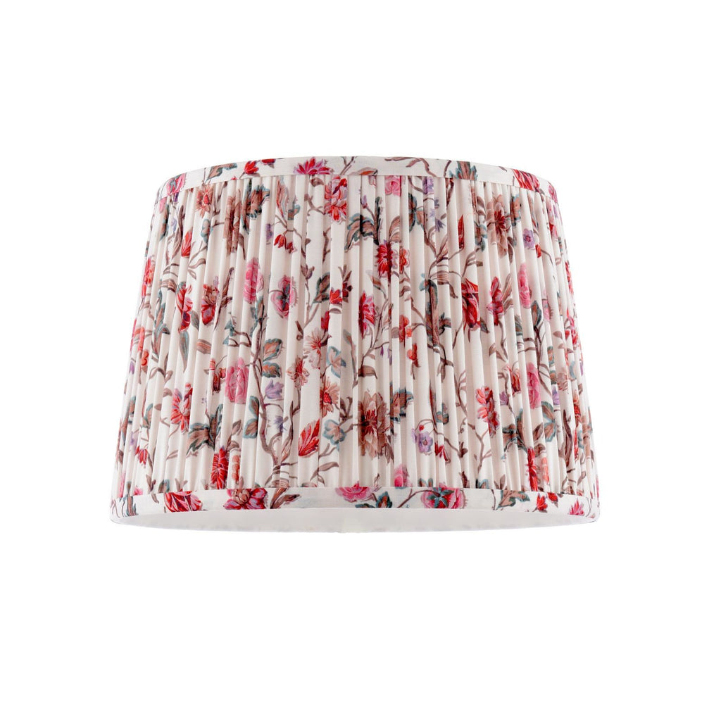Laura Ashley Lingmell Trail Cream Cotton Tapered Drum Shade 30cm/12 inch LA3756740-Q