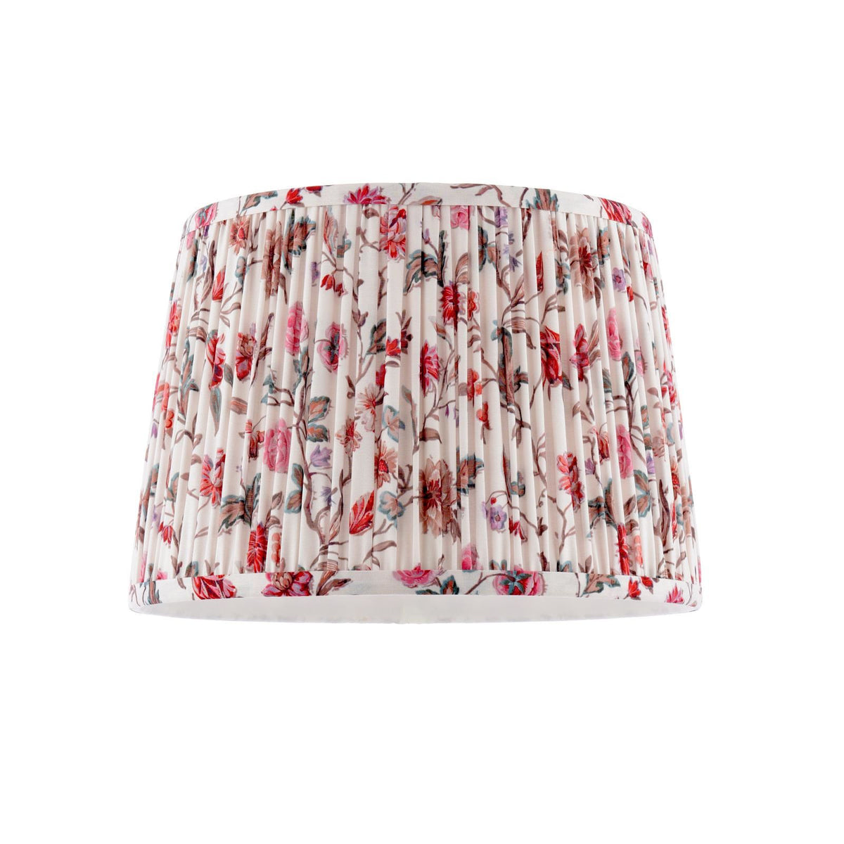 Laura Ashley Lingmell Trail Cream Cotton Tapered Drum Shade 30cm/12 inch LA3756740-Q
