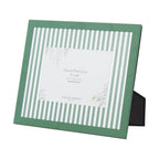 Laura Ashley Denwick Photo Frame Matt Green and Green 7" x 5" LA3756758-Q