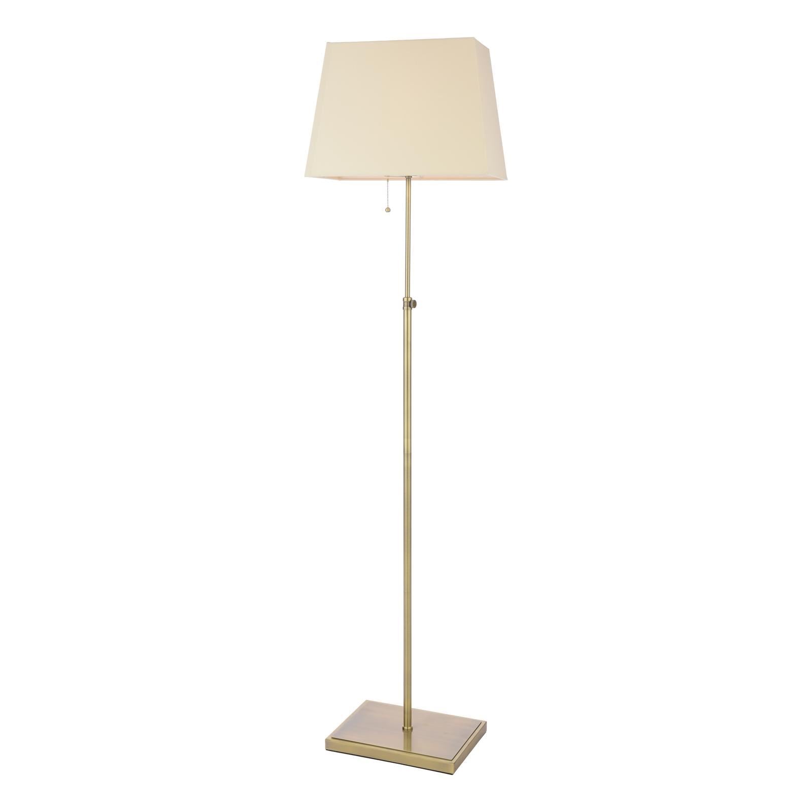 Laura Ashley Bartley Floor Lamp Antique Brass With Shade LA3756684-Q