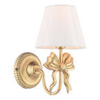 Laura Ashley Larkfield Wall Light Antique Gold With Shade LA3756698-Q