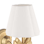 Laura Ashley Larkfield Wall Light Antique Gold With Shade LA3756698-Q
