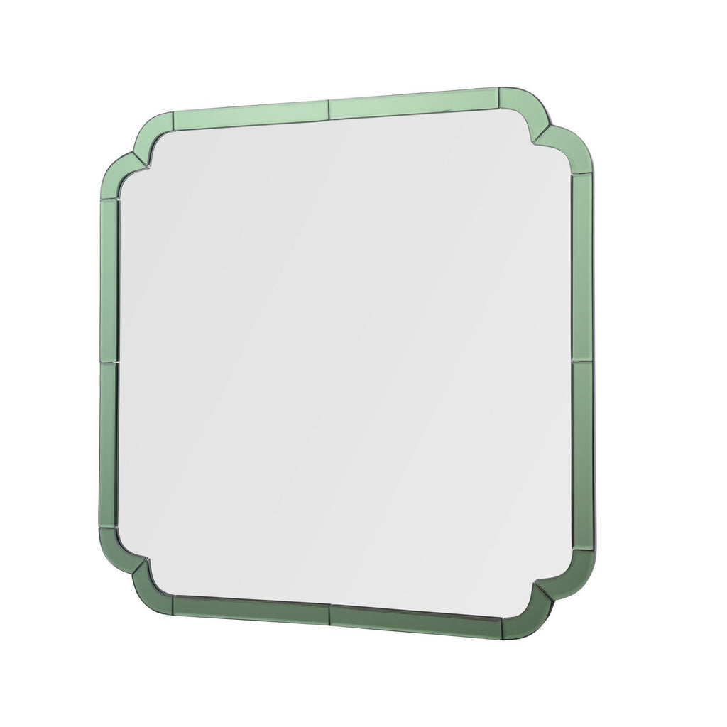Laura Ashley Martham Mirror Smoked Green 65 X 65cm LA3756688-Q