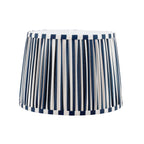Laura Ashley Denwick Blue Cotton Tapered Drum Shade 30cm/12 inch LA3756736-Q
