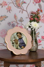 Laura Ashley Cordwell Photo Frame Pink 5" x 5" LA3756760-Q