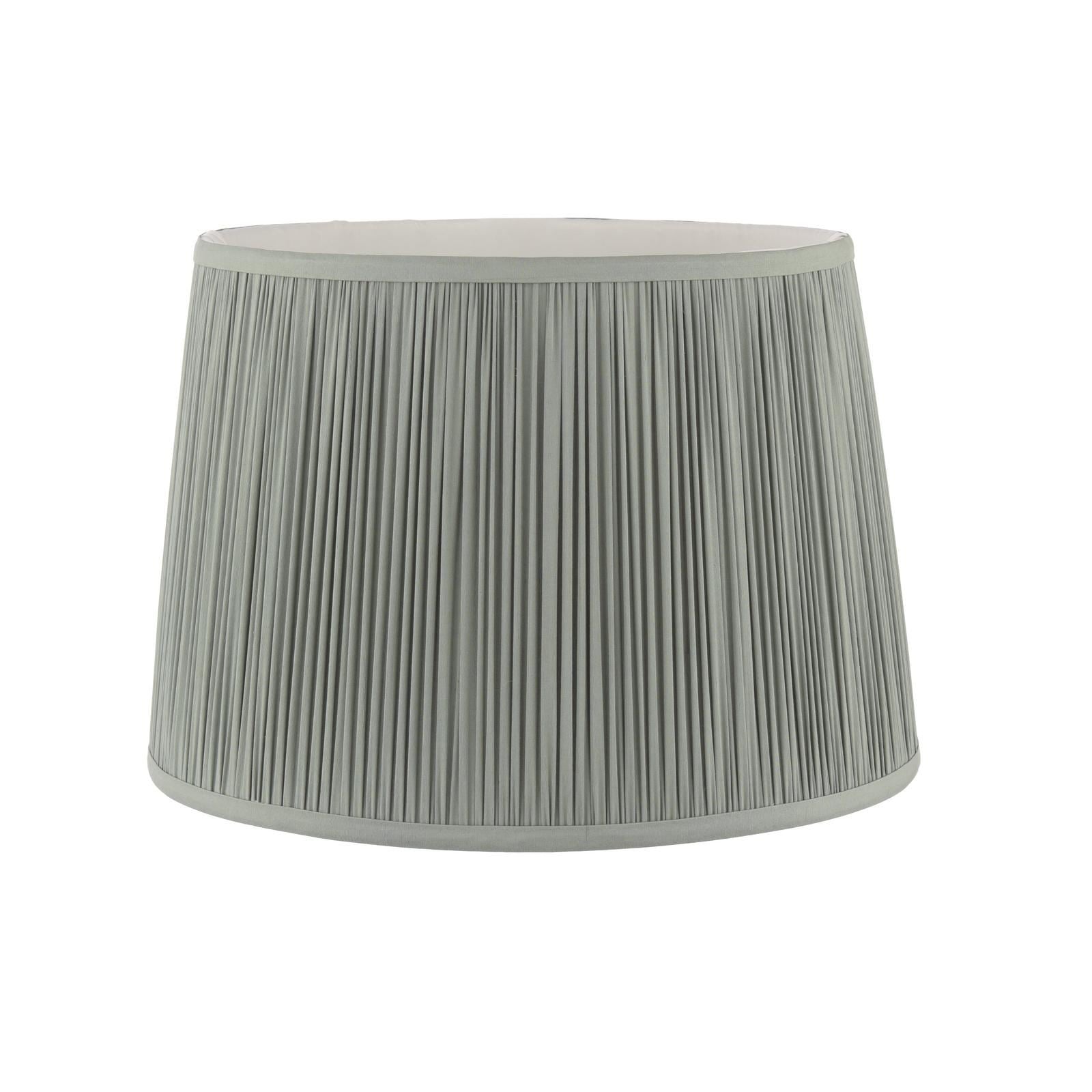 Laura Ashley Hemsley Green 100% Silk Tapered Drum Shade 30cm/12 inch LA3756666-Q