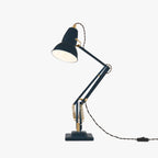 Anglepoise 32497 Original 1227 Brass Desk Lamp Ink Blue
