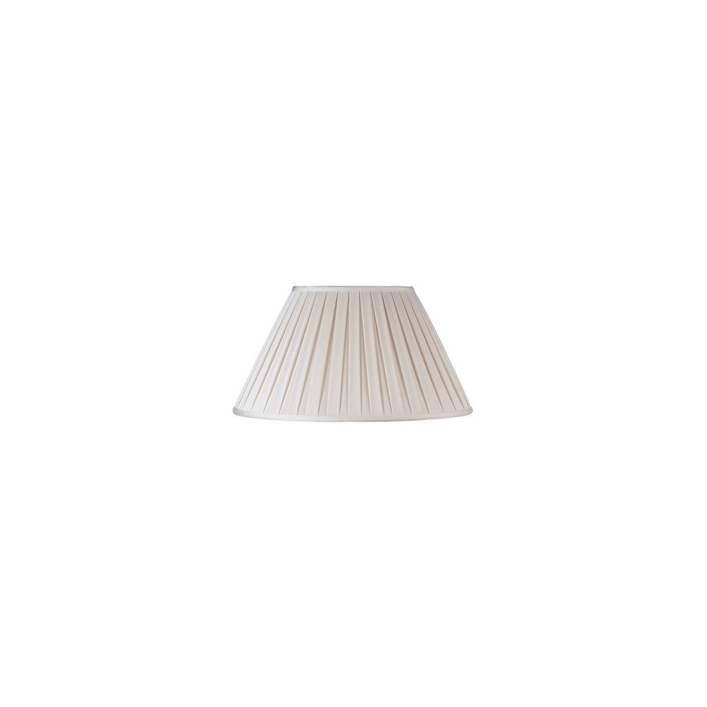 CARLA-10" Cream Pleated Empire Lamp Shade