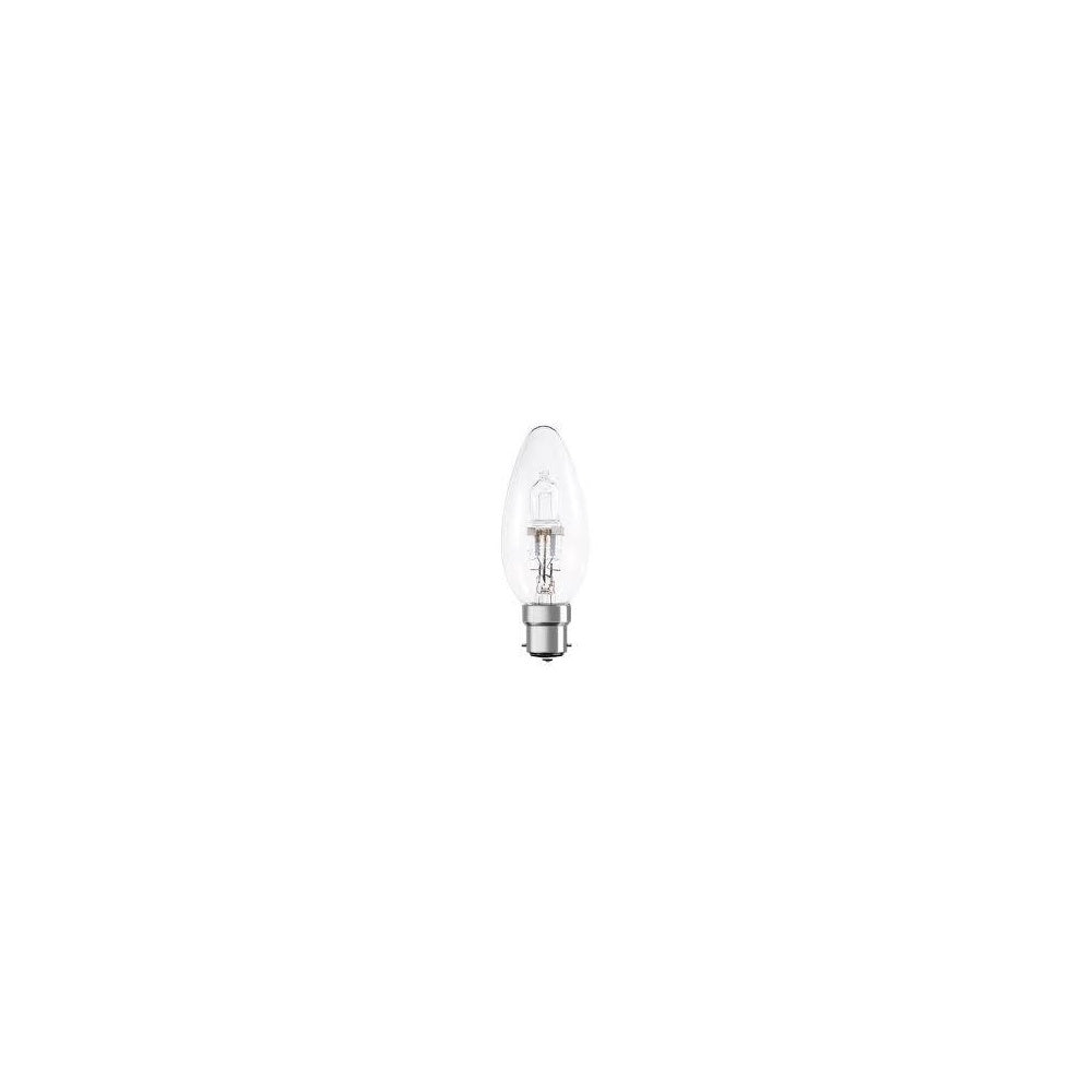 28 Watt BC Halogen saver Candle Lamp
