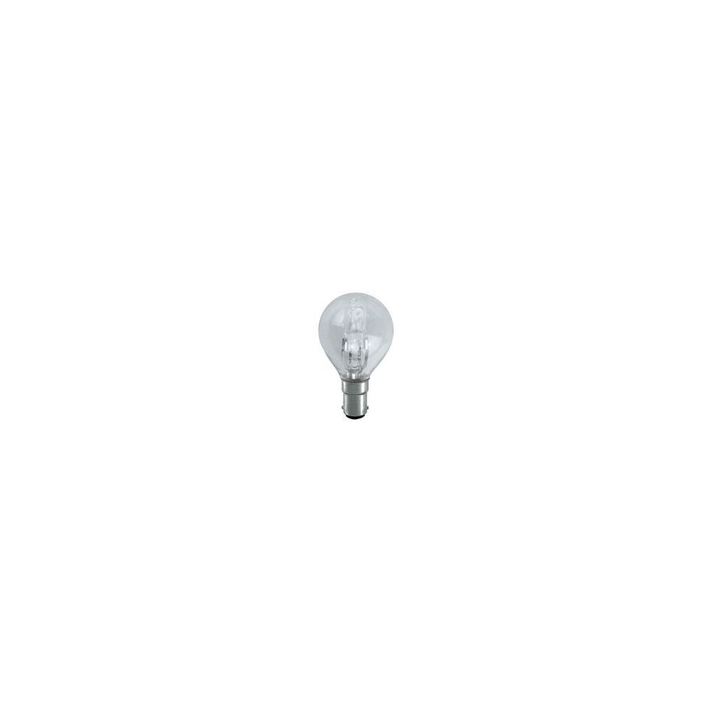 28 Watt SBC(B15) Halogen Saver Clear Golfball Lamp 10 Pack