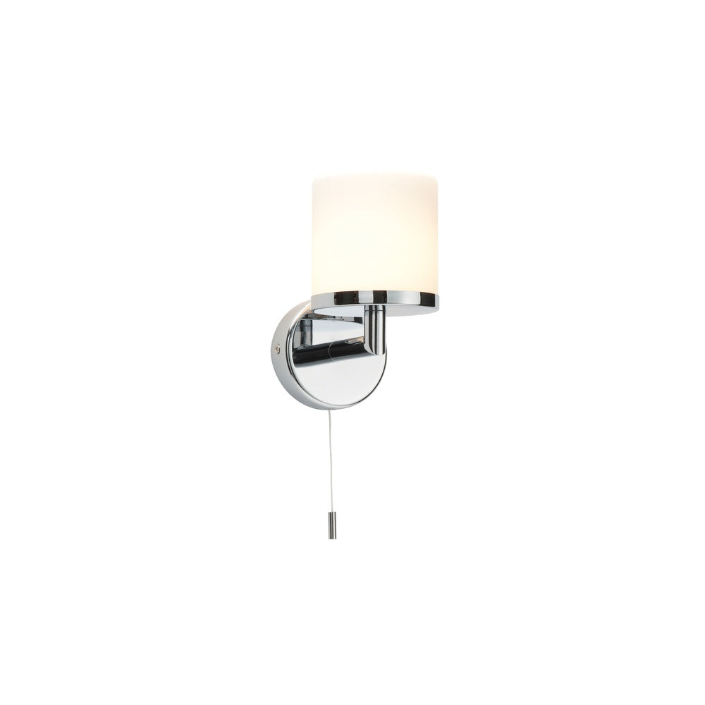 39608 Lipco 1 Light Bathroom Switched Chrome Wall Light