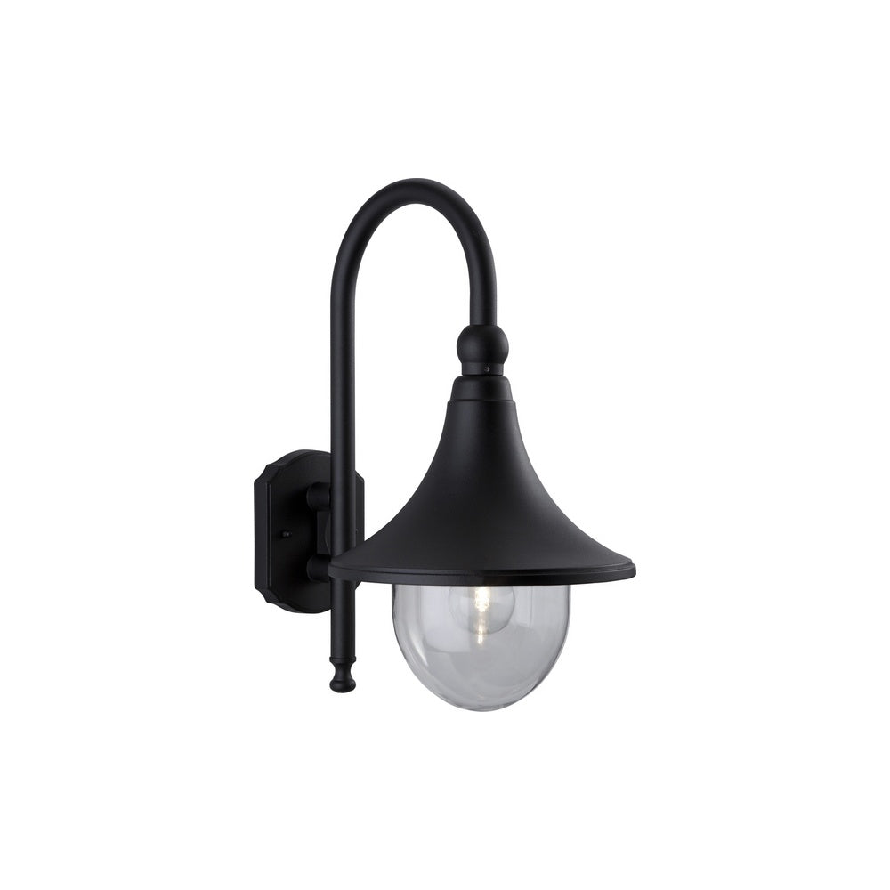 Station Black Exterior Wall Lantern 8757BK