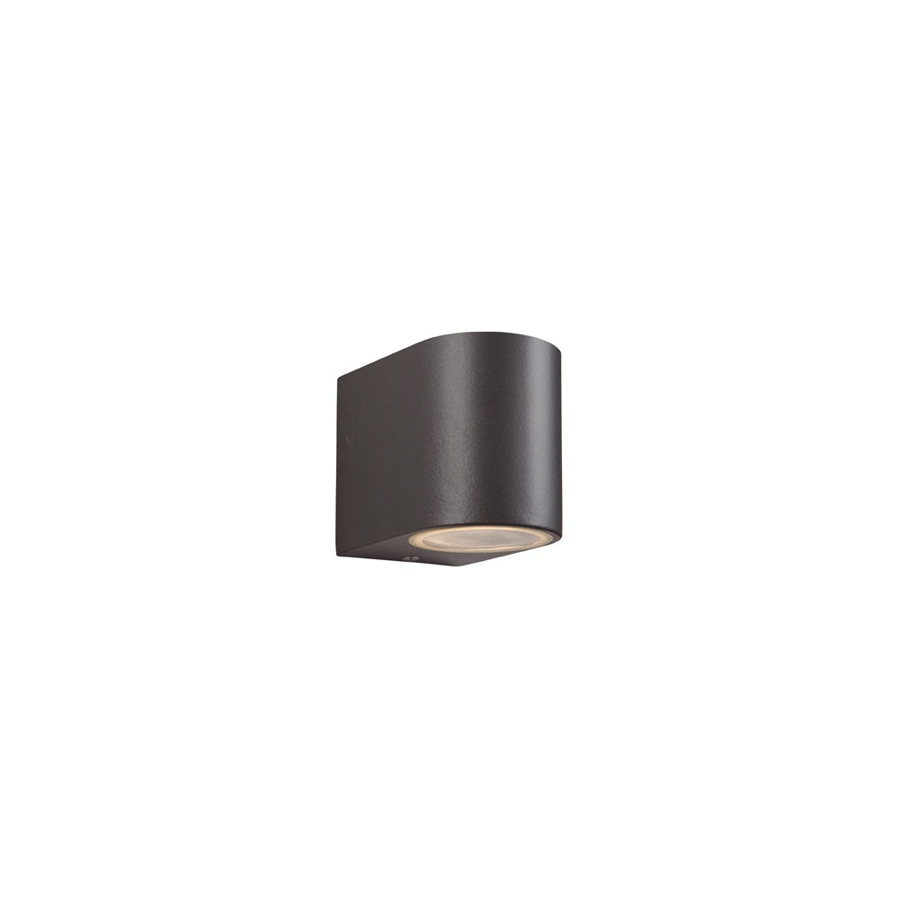 7407GM Scenic Halogen 1 Light Exterior Gun Metal Wall Light