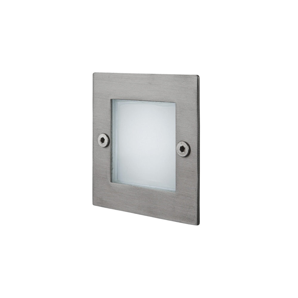 Square LED Wall Or Step Light, Rated IP44 - 8102ST