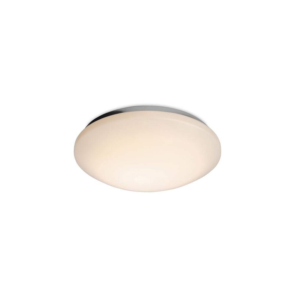 8341 Siena LED Flush Bathroom Ceiling Light with Chrome