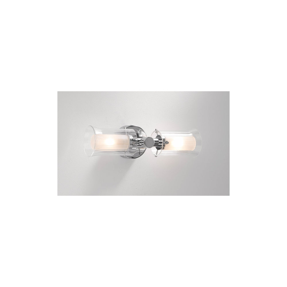 ELB0950 Elba 2 Light Wall Bracket In Chrome