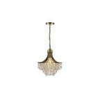 Suri Elegant Ceiling Pendant Light In Antique Brass Finish SUR0108