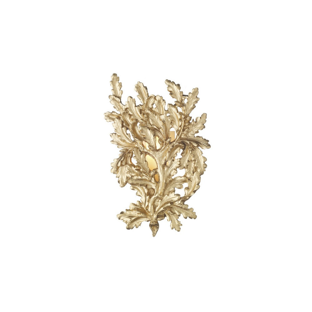 Oak Decorative Wall Light In Gold Finish OAK0735