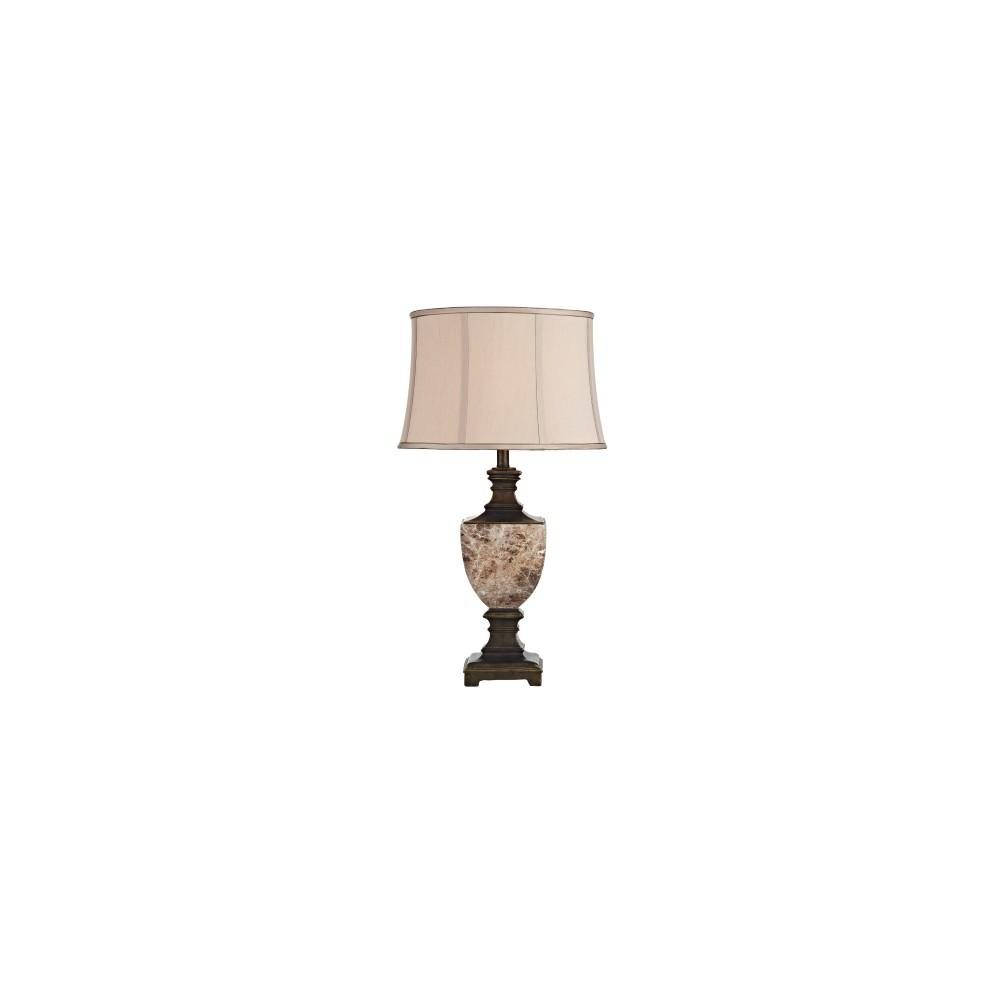 RUP4229/X Rupert Onyx and Resin Table Lamp with Shade