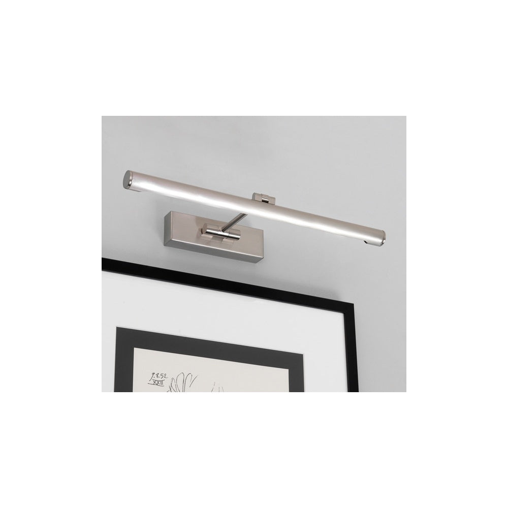 Goya 460 Modern LED Picture Light In Brushed Nickel Finish 1115007
