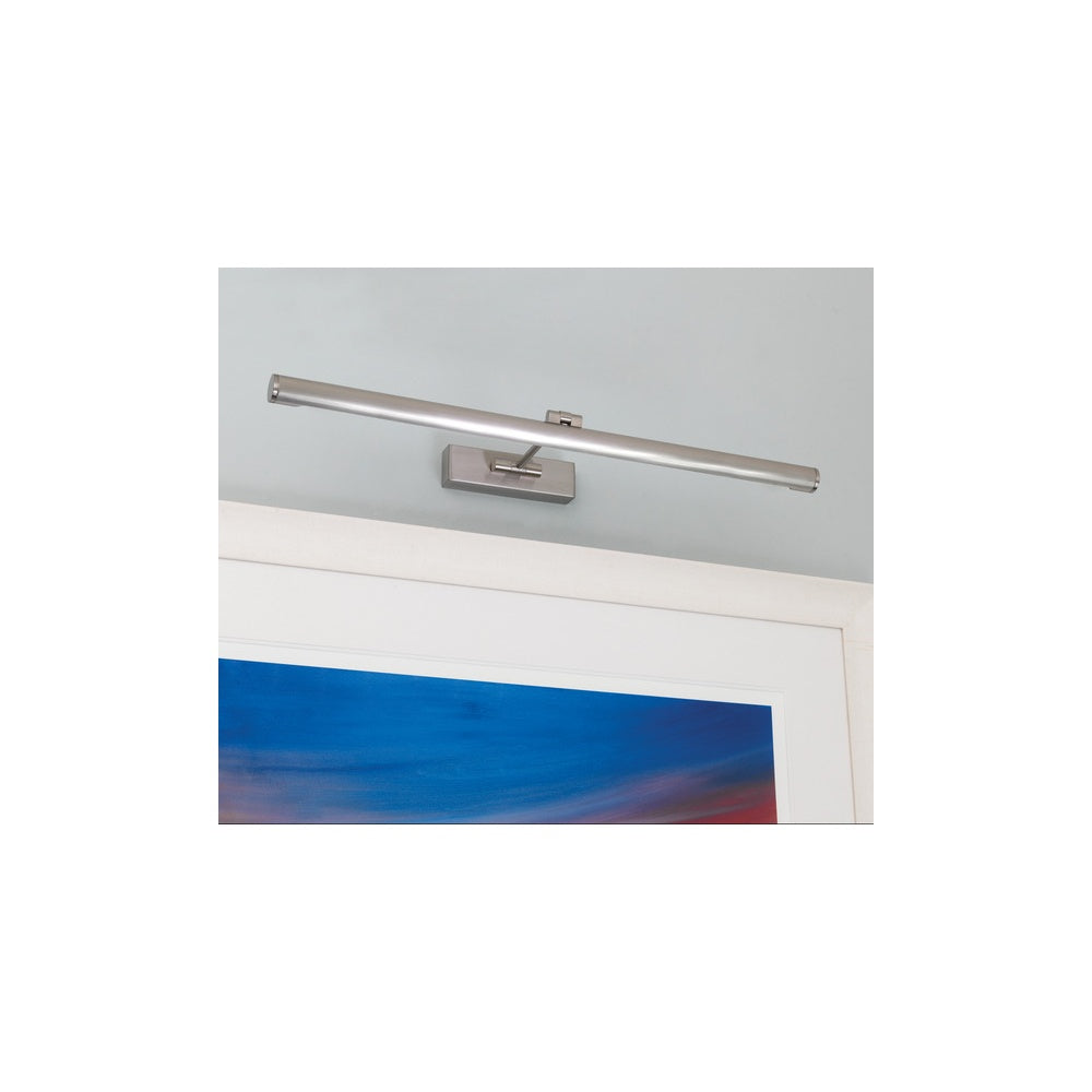 Goya 760 Modern LED Picture Light In Brushed Nickel Finish 1115009