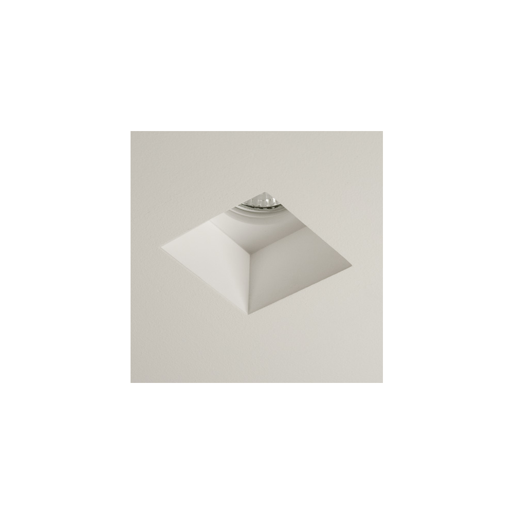 Blanco Recessed Downlight In White Plaster Finish 1253002