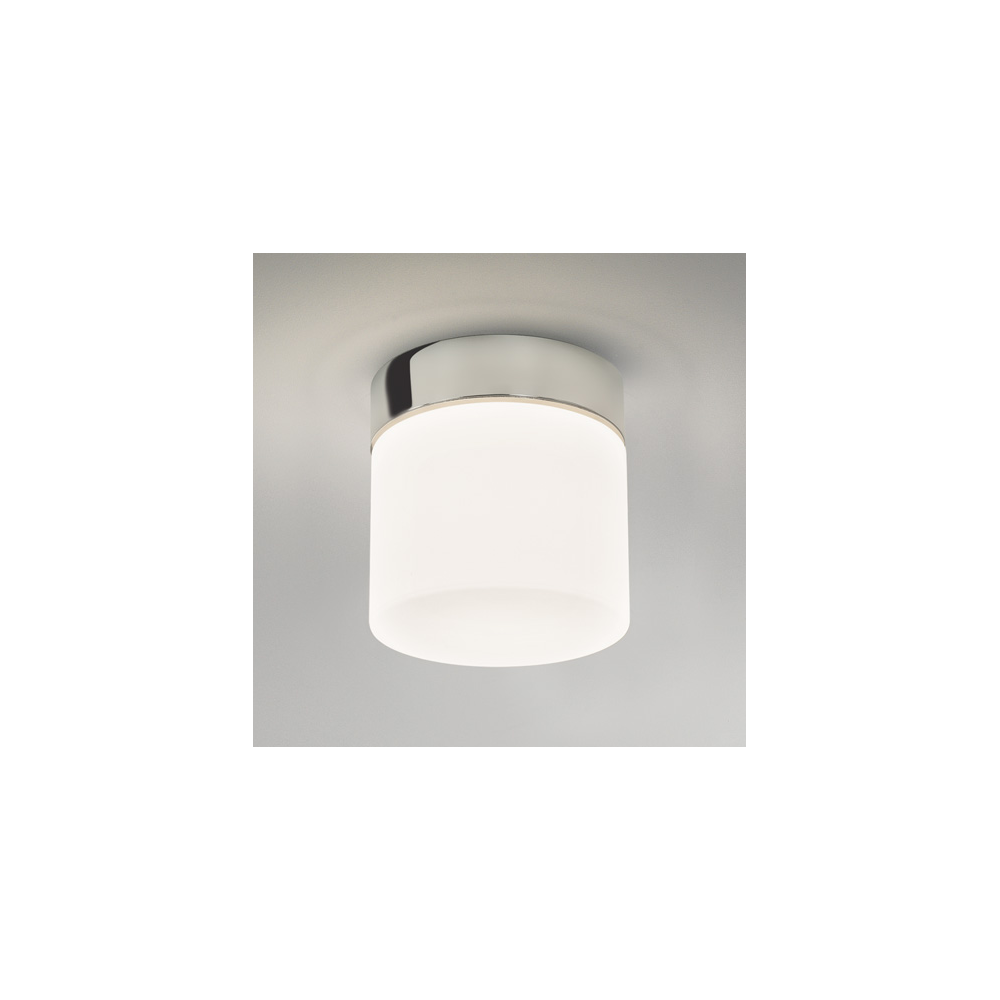 Sabina Bathroom Flush Ceiling Light In Polished Chrome Finish 1292001