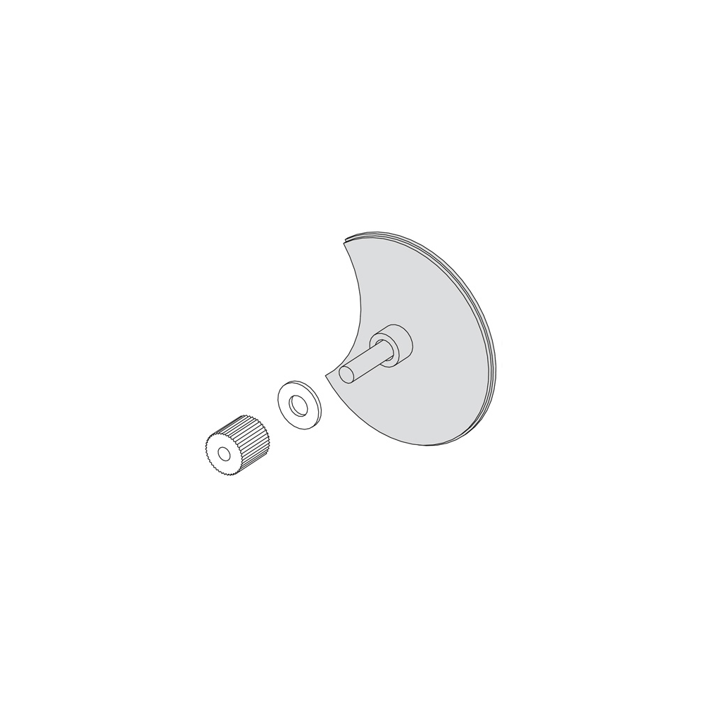 Mirror Adaptor Kit 2 in Chrome 6001002