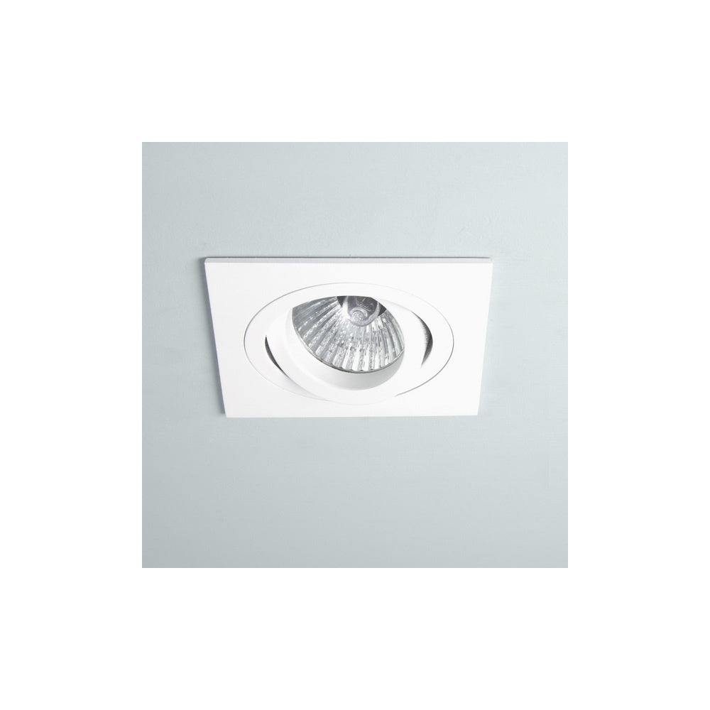 Taro Square Adjustable Ceiling Downright In Matt White 1240030