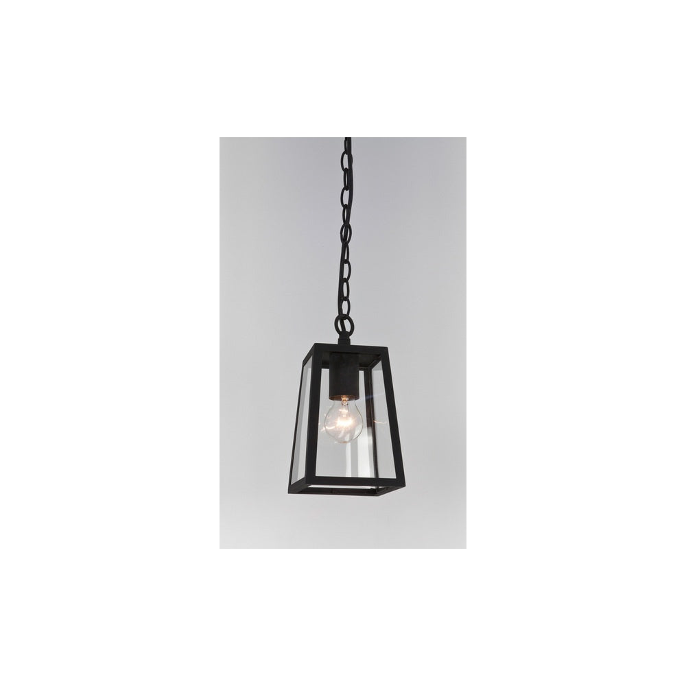 Calvi Outdoor Ceiling Pendant Light In Black Finish 1306003