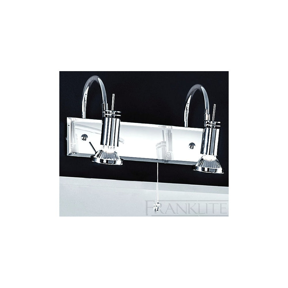 SP8822 Bathroom Chrome Wall Double SP Light, IP20