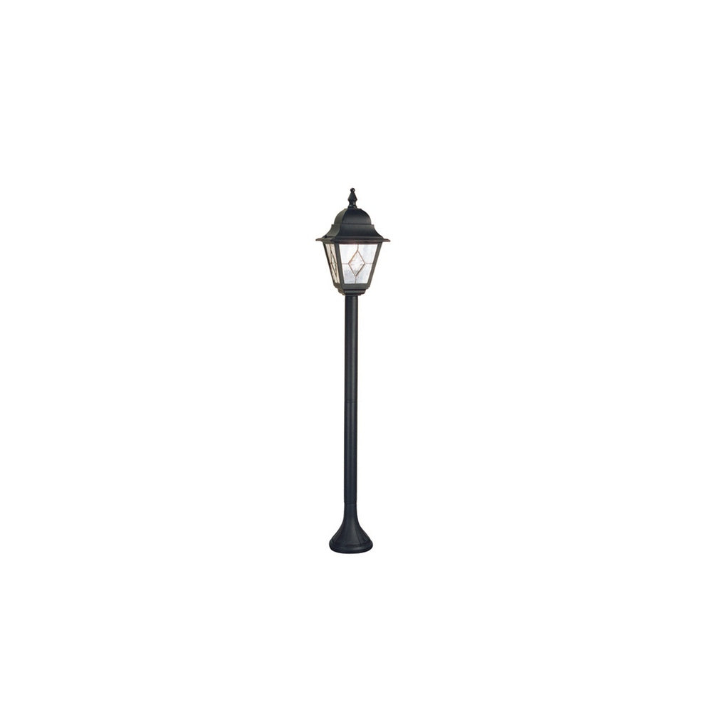 NR4 Norfolk period black pillar exterior lantern, IP43