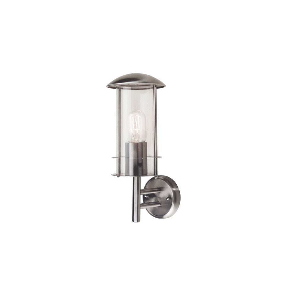 BRUGES stainless steel wall exterior lantern, IP43