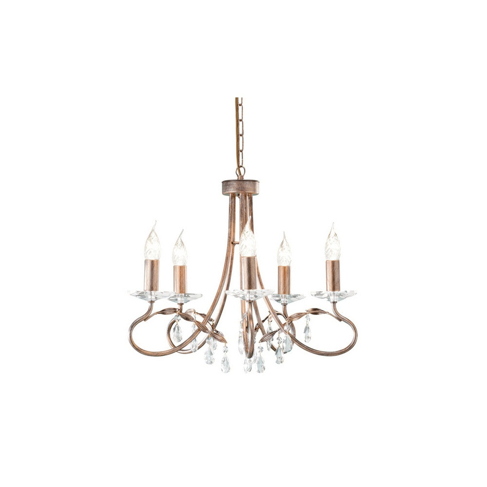 CRT5 Christina five light crystal chandelier