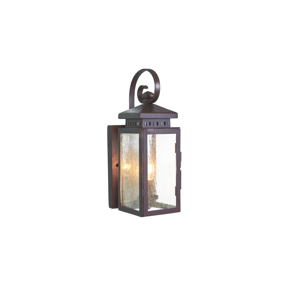Hythe exterior wrought iron wall lamp, IP23