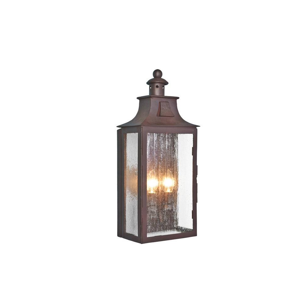 Kendal exterior wrought iron wall lamp, IP23