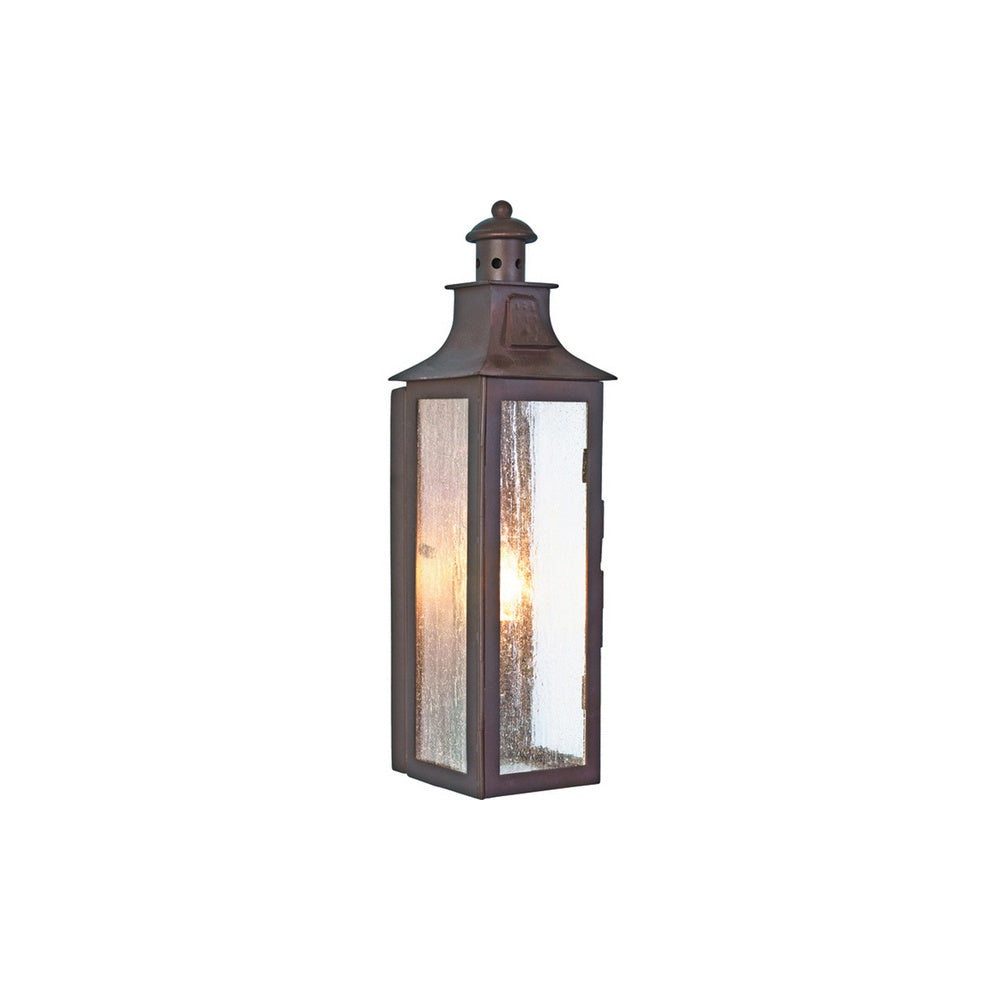 Stow exterior wrought iron wall lamp, IP23