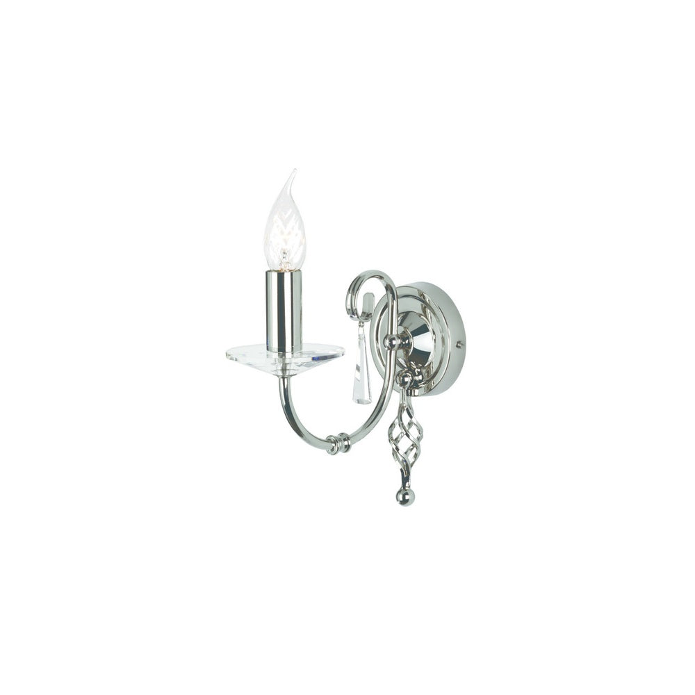 Aegean Modern Single Wall Light In Polished Nickel Finish AG1-POL-NICKEL