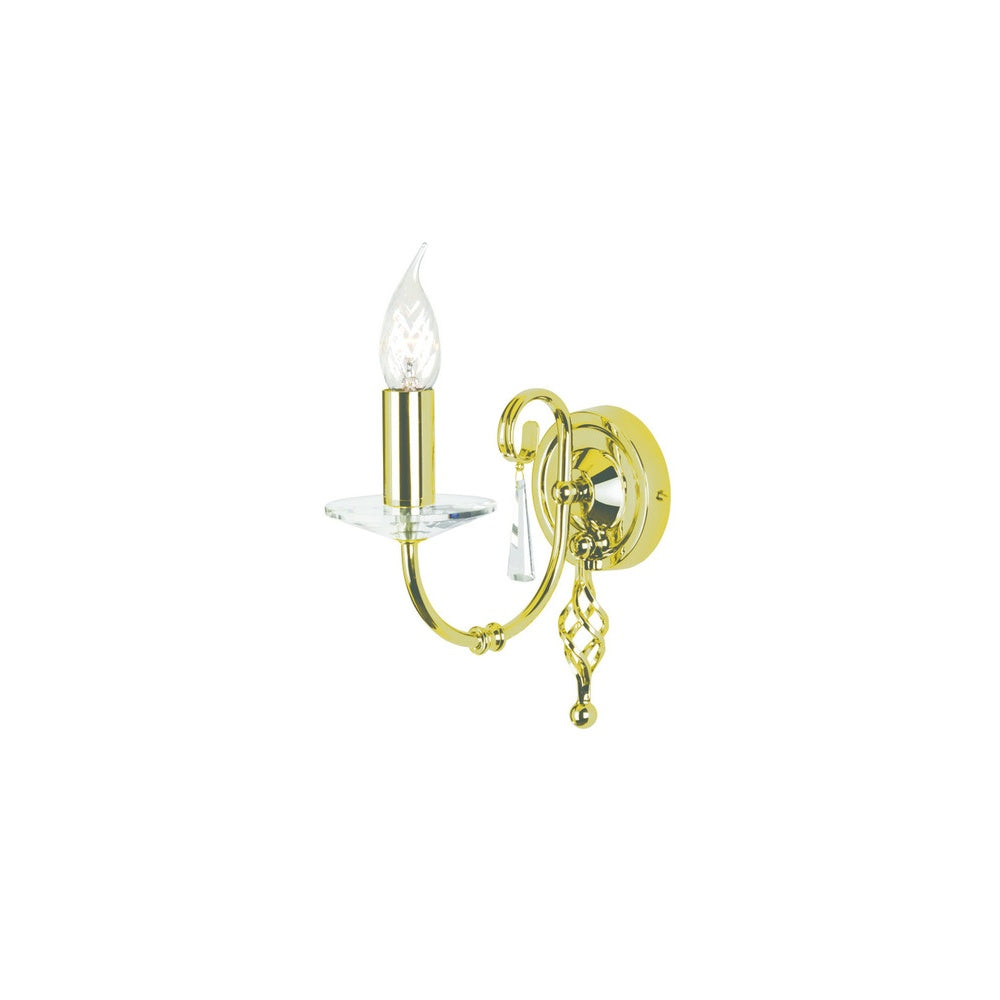 Aegean Modern Single Wall Light In Polished Brass AG1-POL-BRASS
