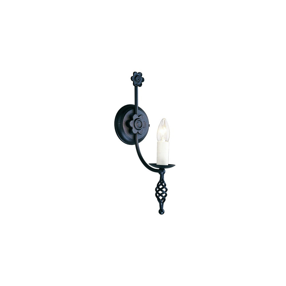 Belfry BY1 1 Light Wall Light In Black