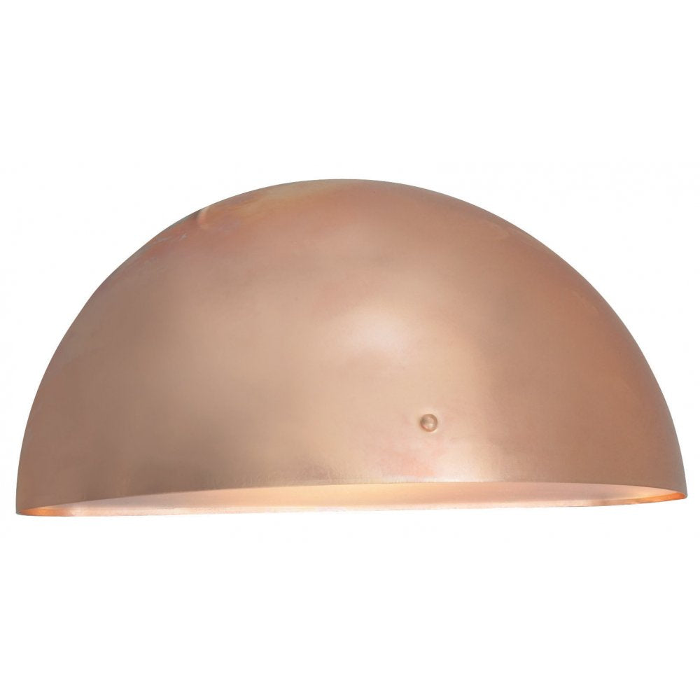Paris Outdoor Wall Light In Copper IP43