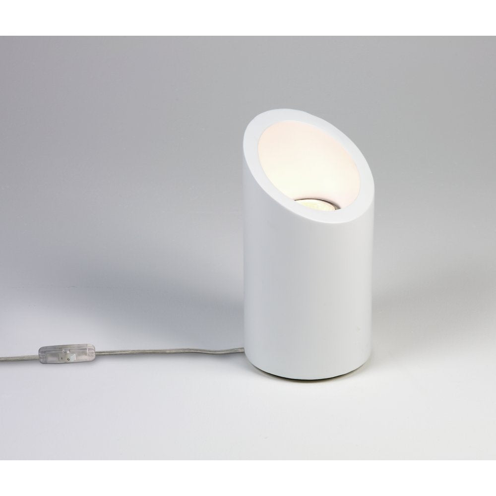 Marasino Modern Floor Lamp In White Plaster Finish 1218001