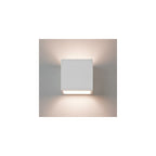 Pienza Square Wall Light In Plaster Finish 1196001