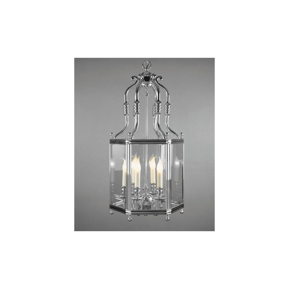 LG00024/06/CH Lantern 6 Light Chrome Lantern