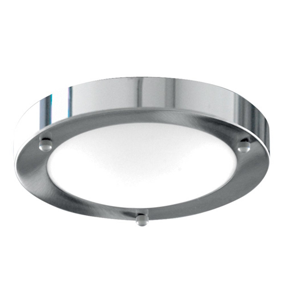 1131-31CC Chrome Flush 31cm Bathroom Light I.P44