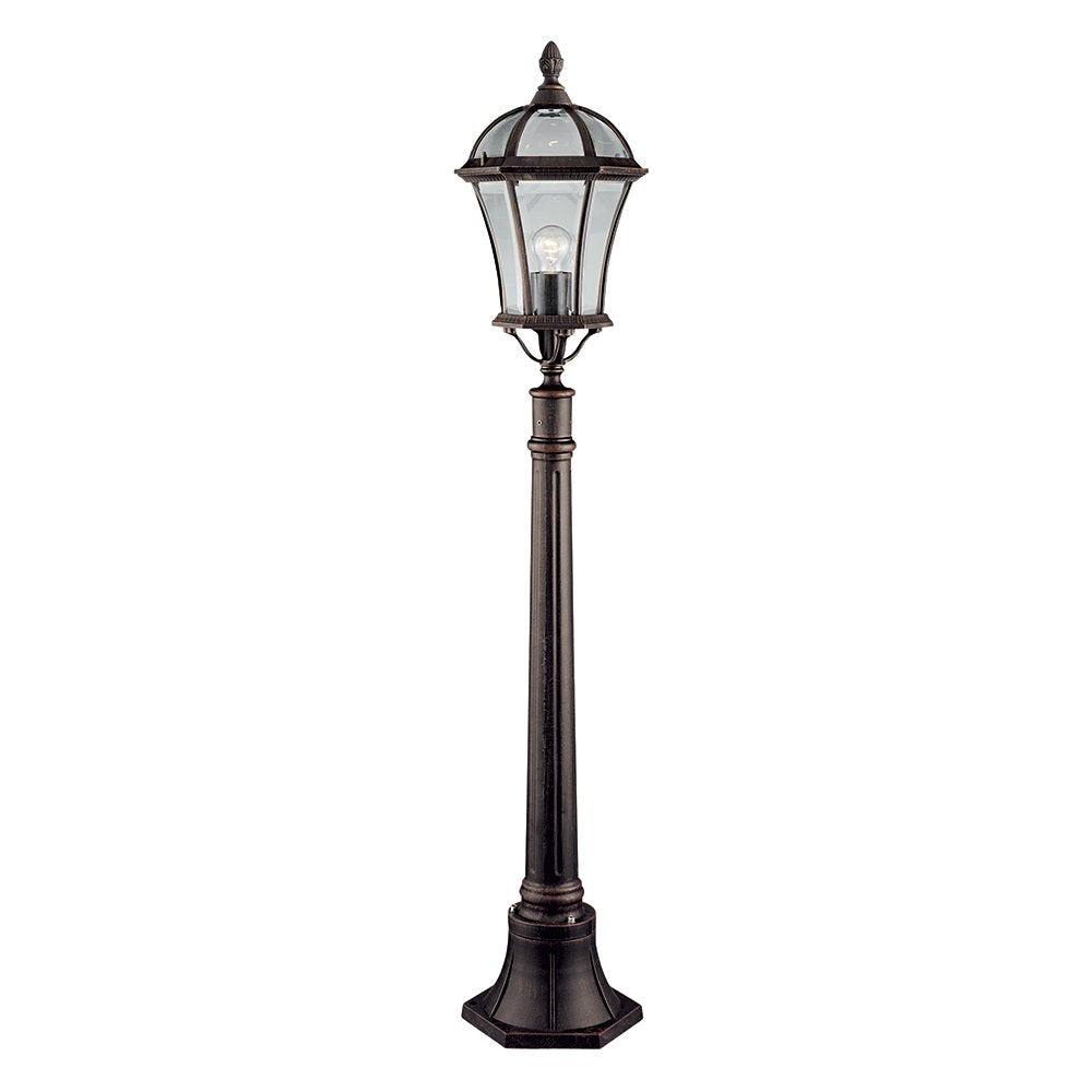 Rustic Brown Outdoor Medium Post Light - 1568 Capri