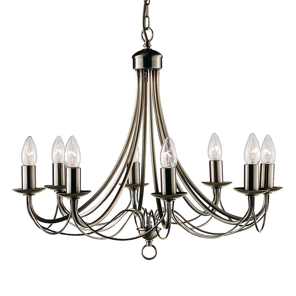 6348-8AB Maypole 8 Light Ceiling Pendant