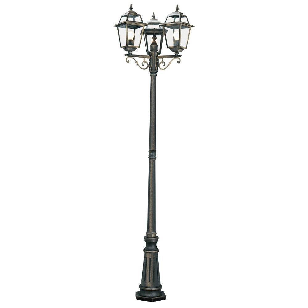 1528-3 New Orleans 3 Light Post Lamp