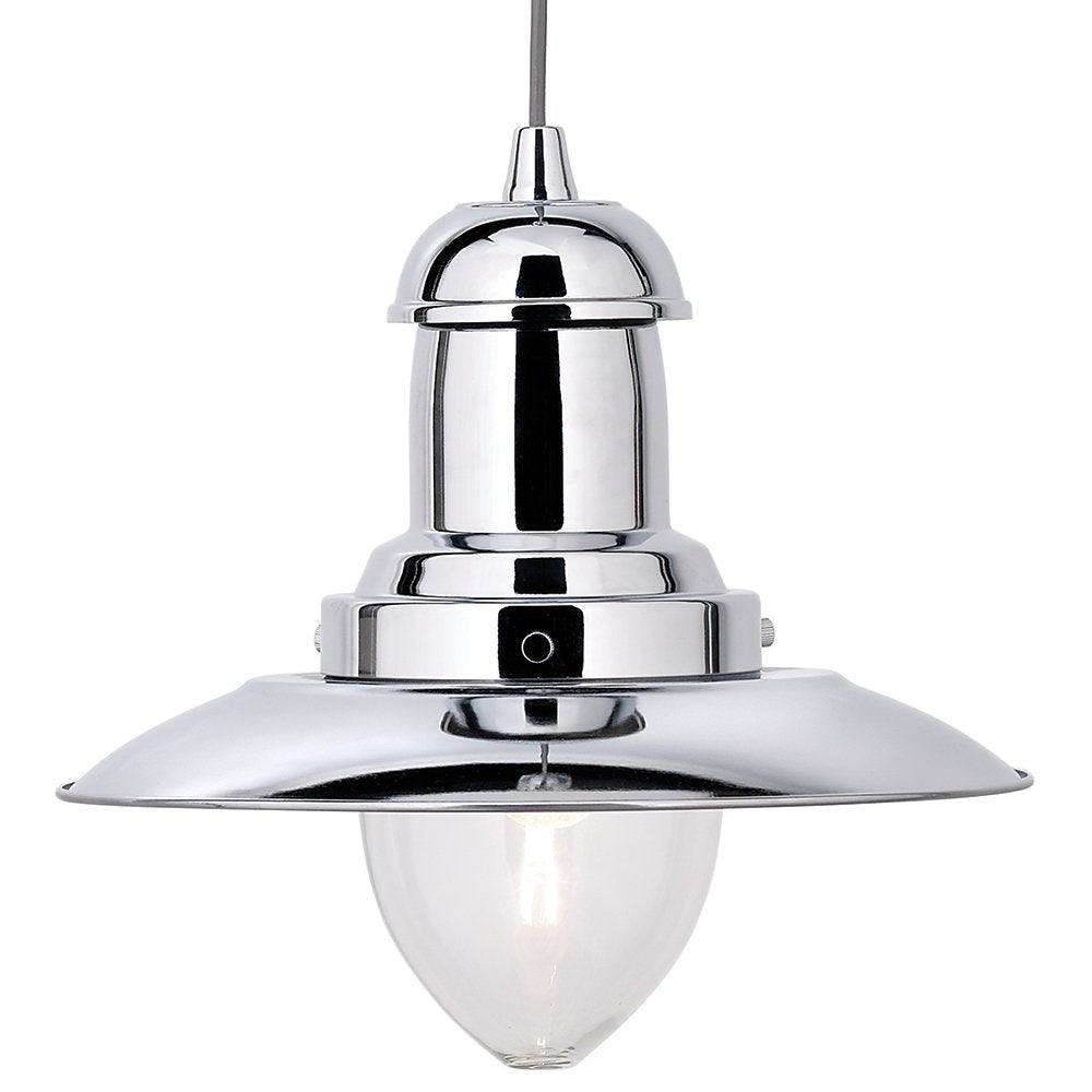 4301CC Fisherman Pendant Polished Chrome Lantern