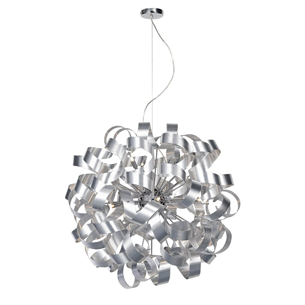 RAW1250 Rawley 12 Light Aluminium Ceiling Pendant